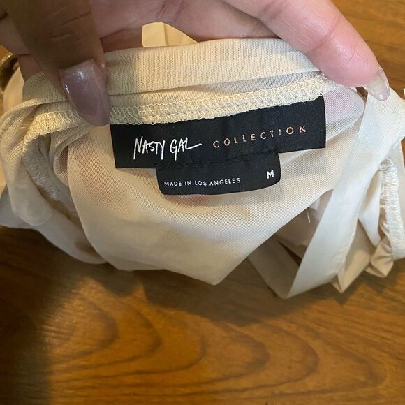 Nasty Gal stretch mesh top - Picture 2 of 7